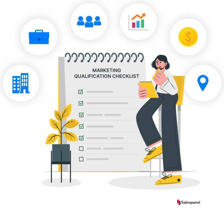 Picture of 10 Step Lead Qualification Checklist - From MQL to SQL - Salespanel Blog