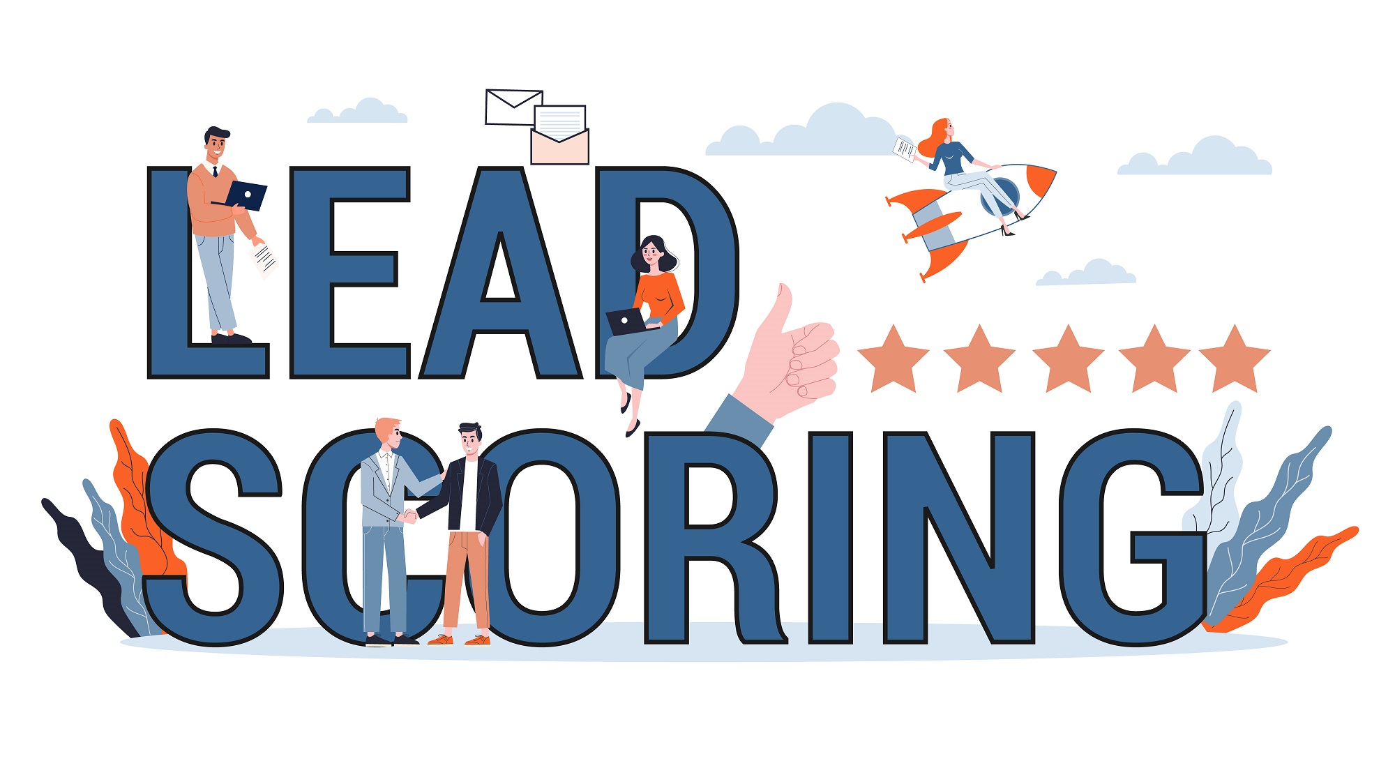 Lead scoring banner